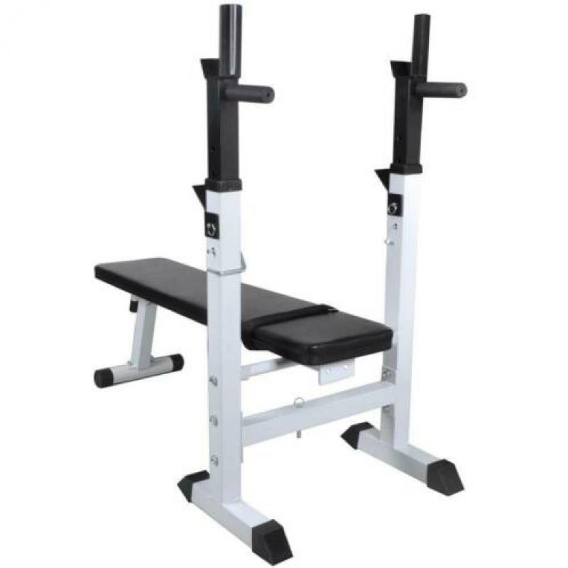 Rechte halterbank fitnessbank trainingsbank GRATIS BEZORGD!