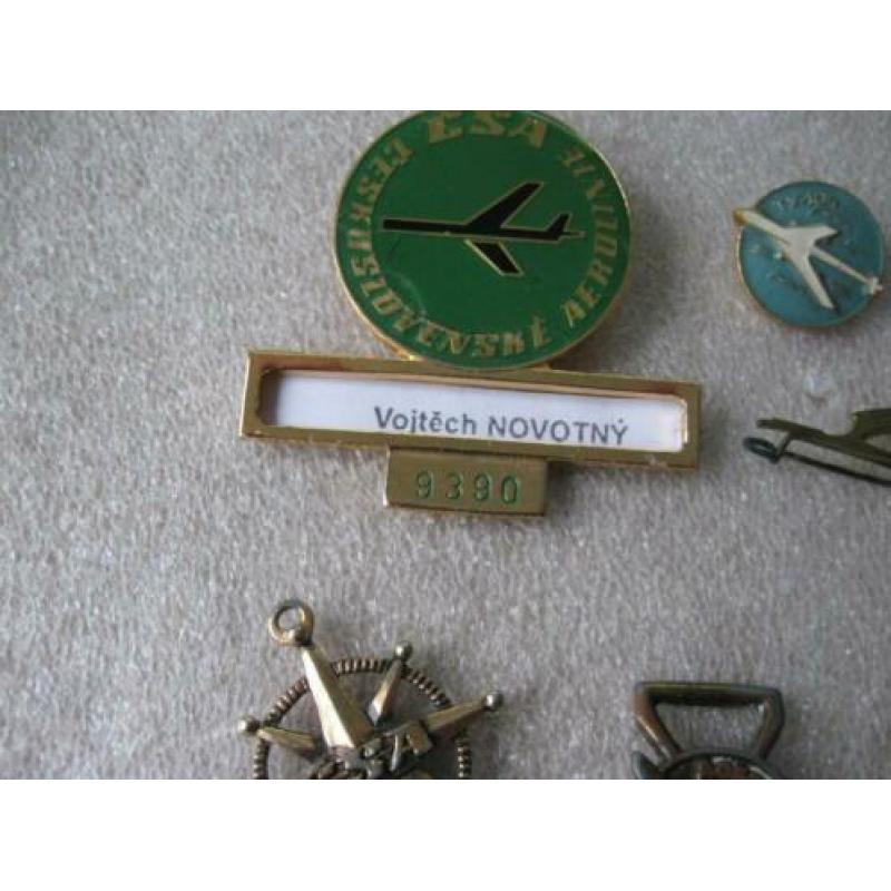 8 oude uchtvaart spelden- broche - knoop- hangertje