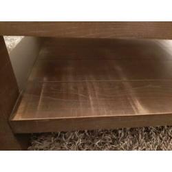 Salontafel donkerbruin