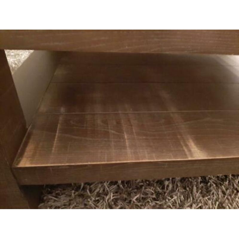 Salontafel donkerbruin