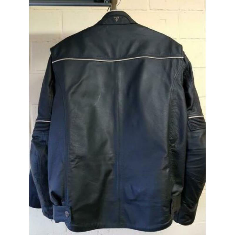 TRIUMPH motorjas in zwaar leder