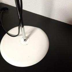 Vintage bureaulamp wit metaal industrieel
