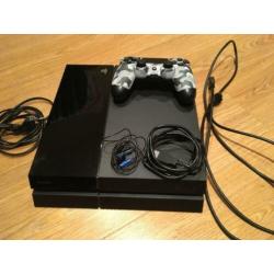 Playstation 4 + Controller + Game (Call of Duty) + Headset