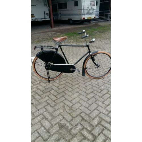Prachtige vooroorlogse gazelle heren fiets