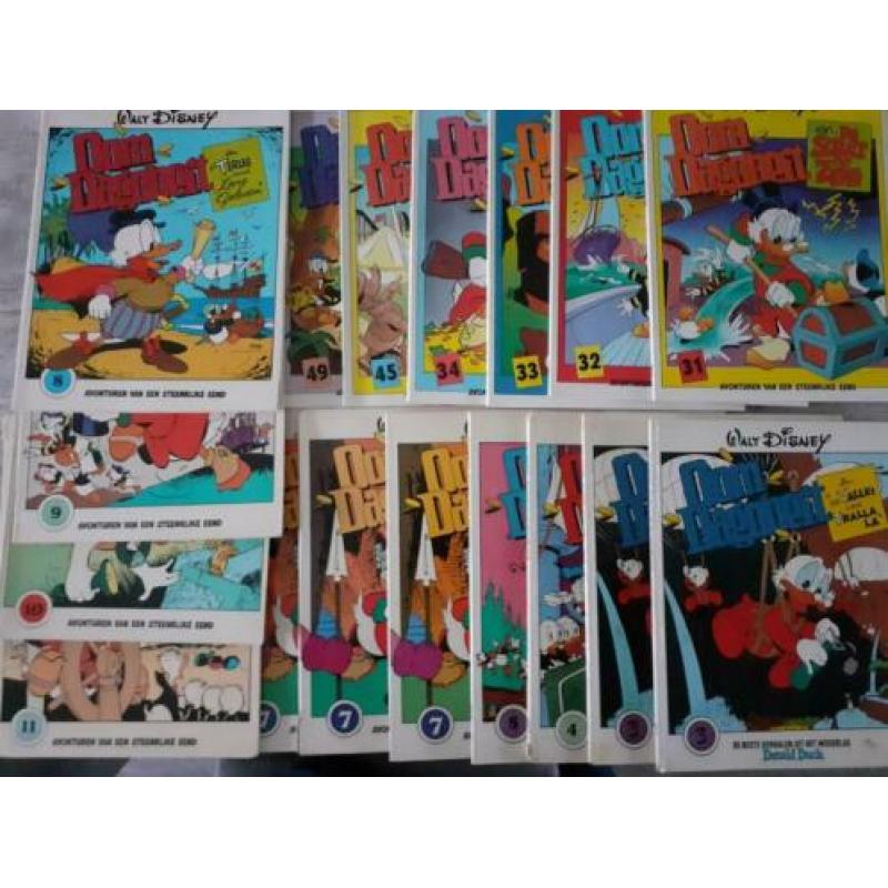 Oom Dagobert 17 boeken waaronder eerste edities uit 1978