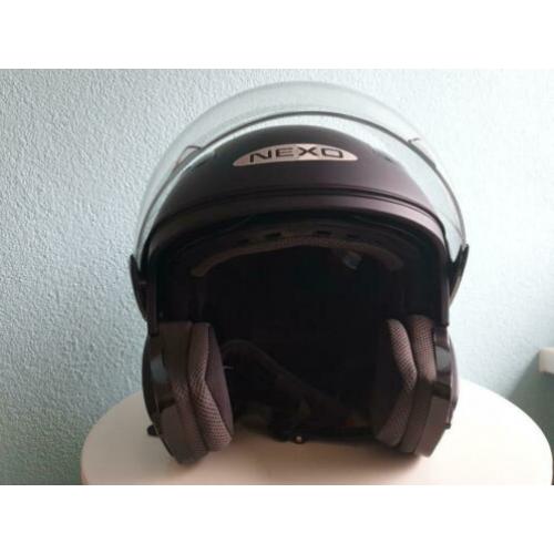 Motorhelm jethelm Nexo