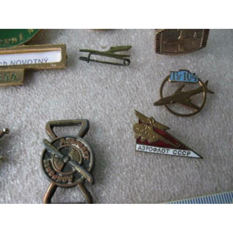 8 oude uchtvaart spelden- broche - knoop- hangertje