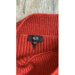 Alix the label rode trui maat xs/s Als nieuw!