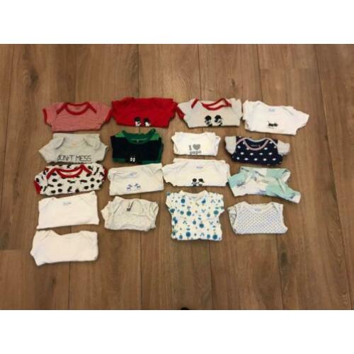 Pakket rompers maat 56