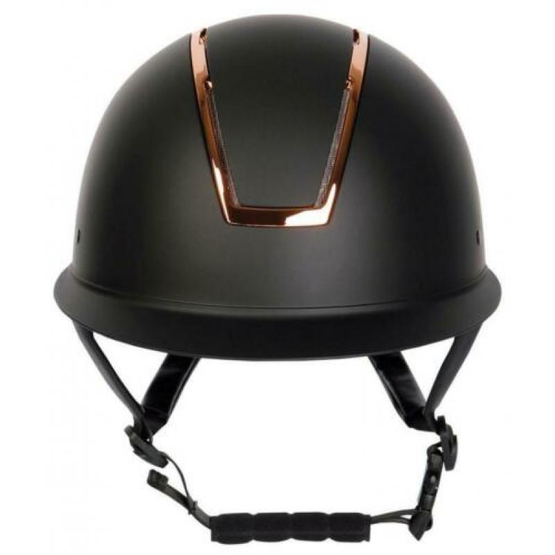 veiligheidscap royal matt zwart/rosegold 55-57