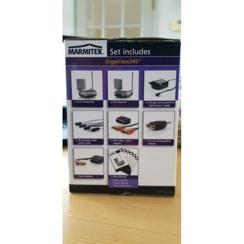 Marmitek Wireless Audio/Video sender Zender Gigaview 345