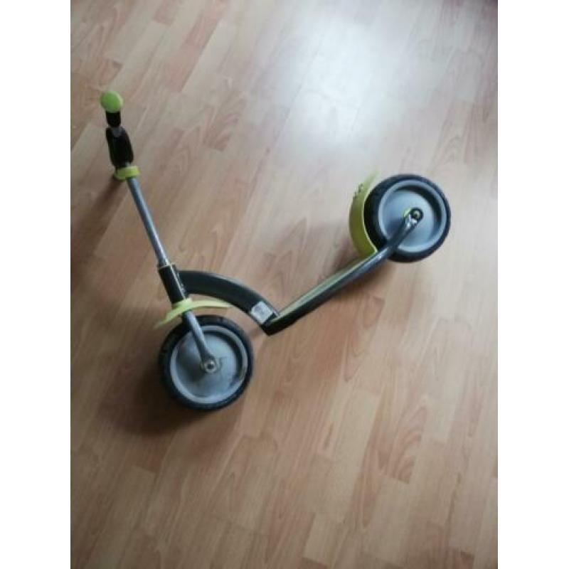 Een stoere kunststof step. Mini Trex.
