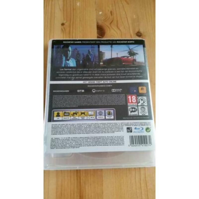 Playstation 3 game GTA 5 een uitgestrekte stad