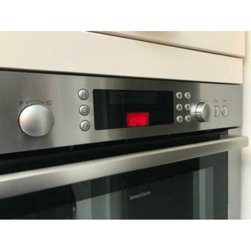 Bosch RVS inbouw combi oven met magnetron functie 45x60