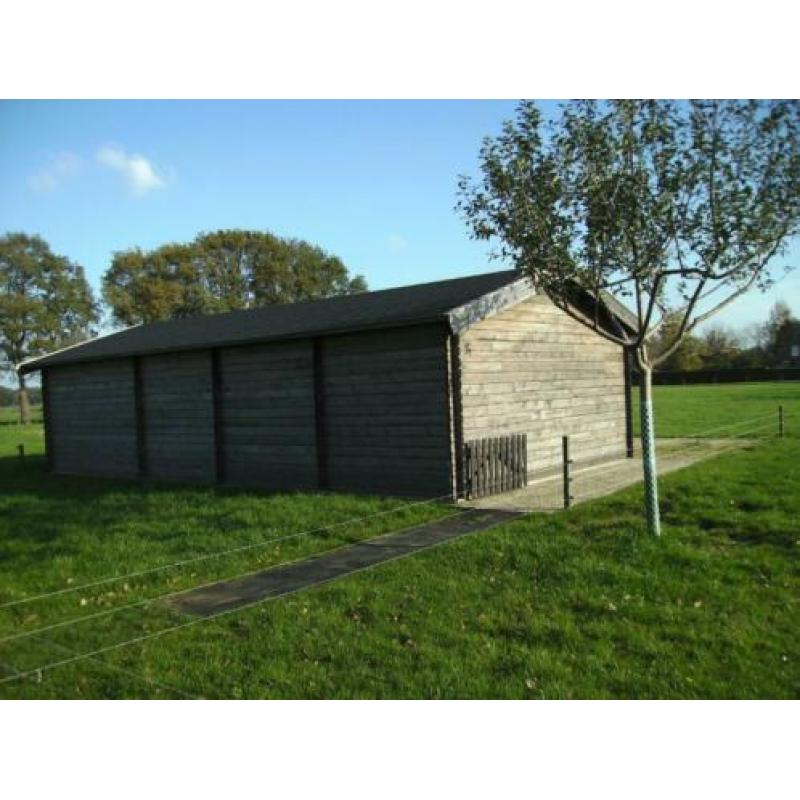 schuur / carport / blokhut - merk LUGARDE 5 x 10 meter