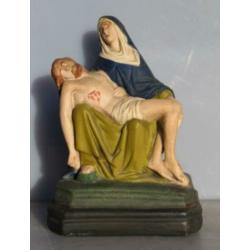 Oud beeld Pieta H 22,5 cm B