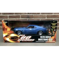 1970 Boss Mustang 429 new in box ongeopend