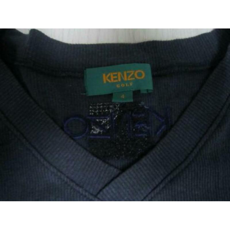 design Shirt KENZO , Large, origineel Japan gedragen shirt m