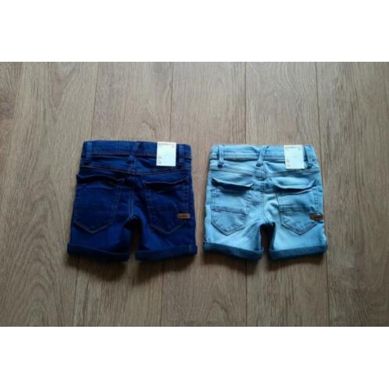 NIEUW stoere Name It korte stretch jeans maat 104 (4)