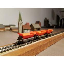 Arnold Set van 3 kiepwagonnen