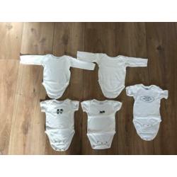 Pakket rompers maat 56