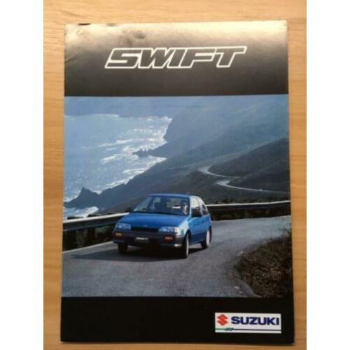 Autofolder/Brochure Suzuki Swift 1993 6 pagina's