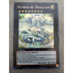 Number 46: Dragluon Super Rare SHSP - YuGiOh