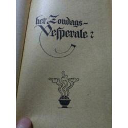 het zondags verperale uit 1916-1917