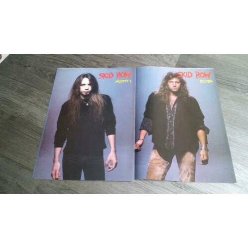 skid row in portrait posters