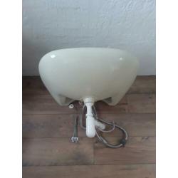 Retro/vintage complete wastafelset