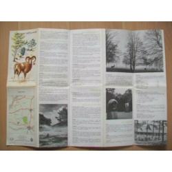 Oude wandelkaart - Hoge Veluwe - ANWB