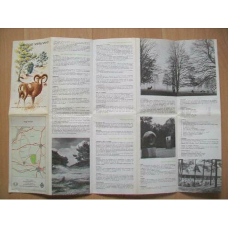 Oude wandelkaart - Hoge Veluwe - ANWB