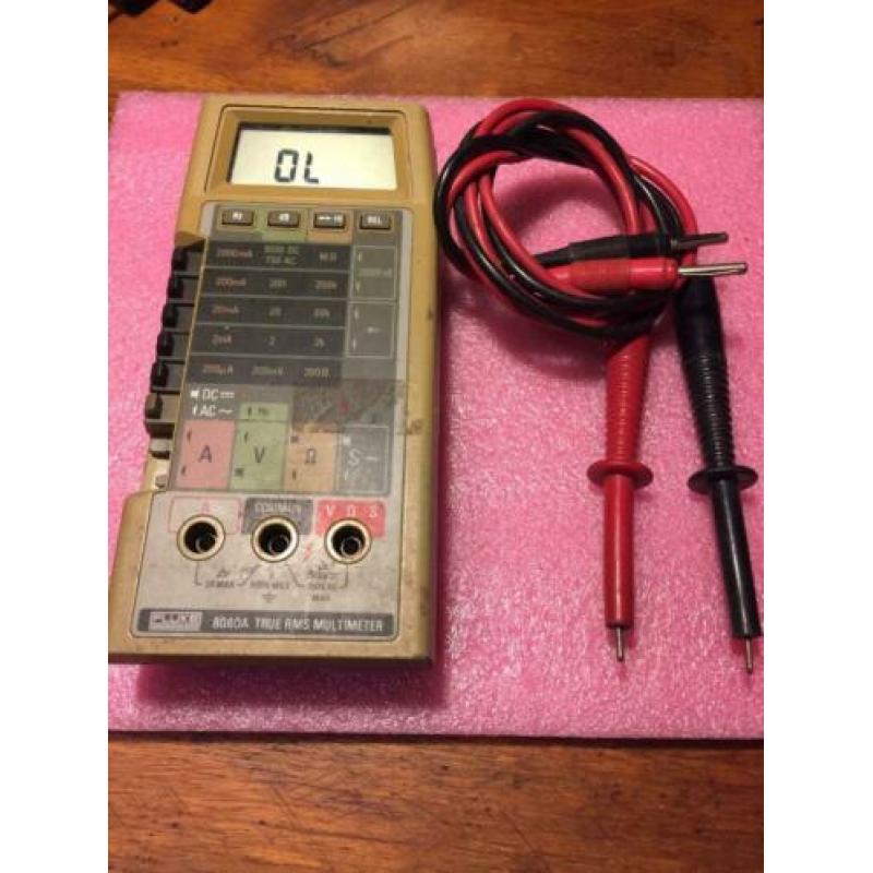Diverse hand-, en panel multimeters