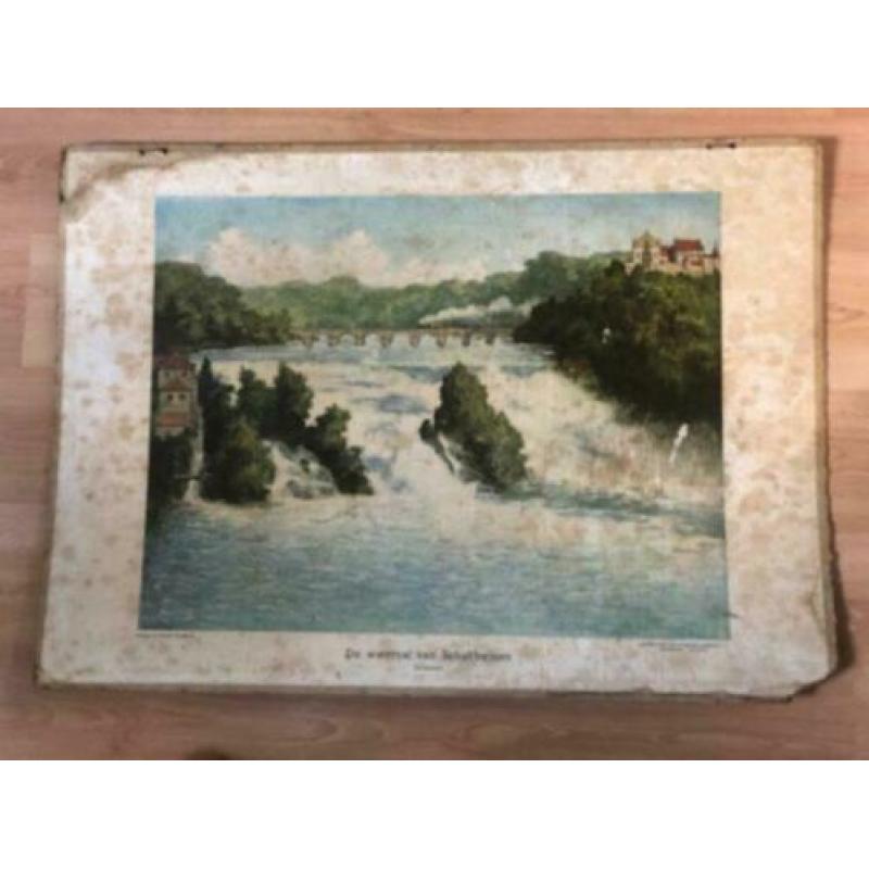Schoolplaten Floris V IJmuiden Schaffhausen ANWB Franse were