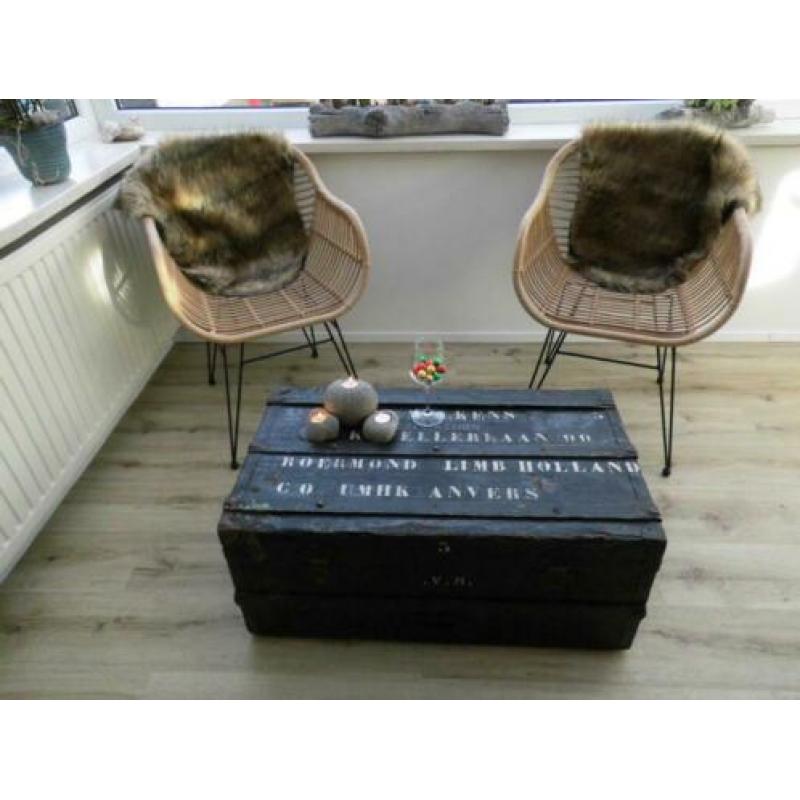 scheepskist schatkist salontafel mancave