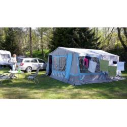 Vouwwagen Alpenkreuzer allure blauw grijs