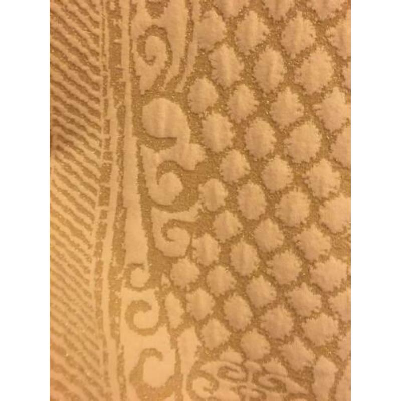 zara warme lange maxi trui tuniek jurk beige goud s 36 zgan