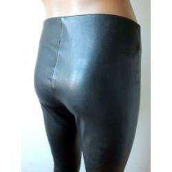 Pu leer stretch broek, mt 36 TREND one