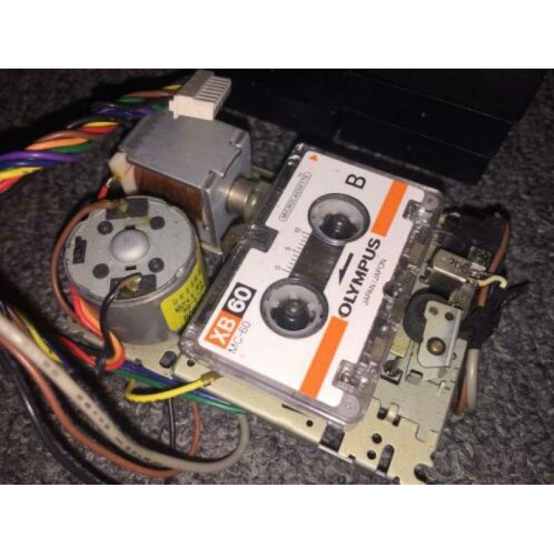Antwoord-apparaat cassette loopwerk en 11 micro cassettes