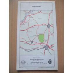 Oude wandelkaart - Hoge Veluwe - ANWB