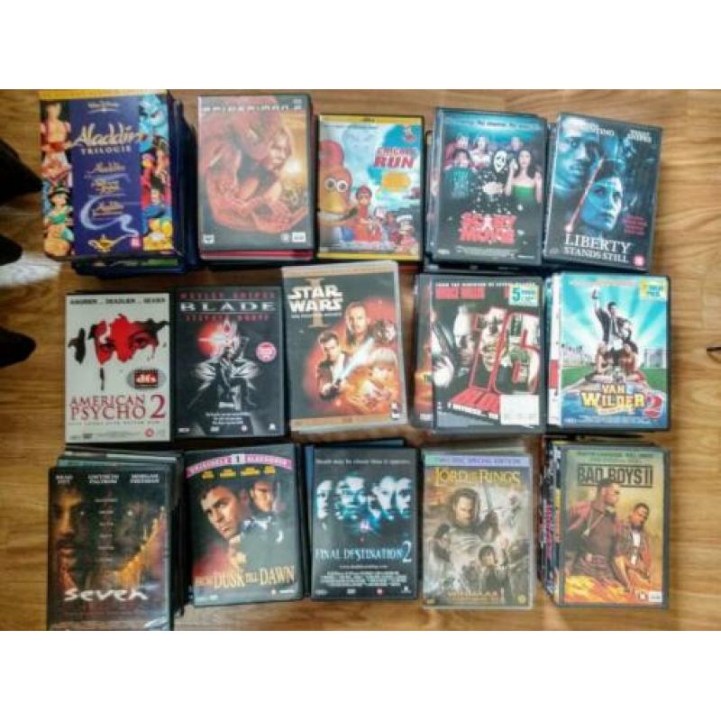 Dvd's 1,50 per stuk!