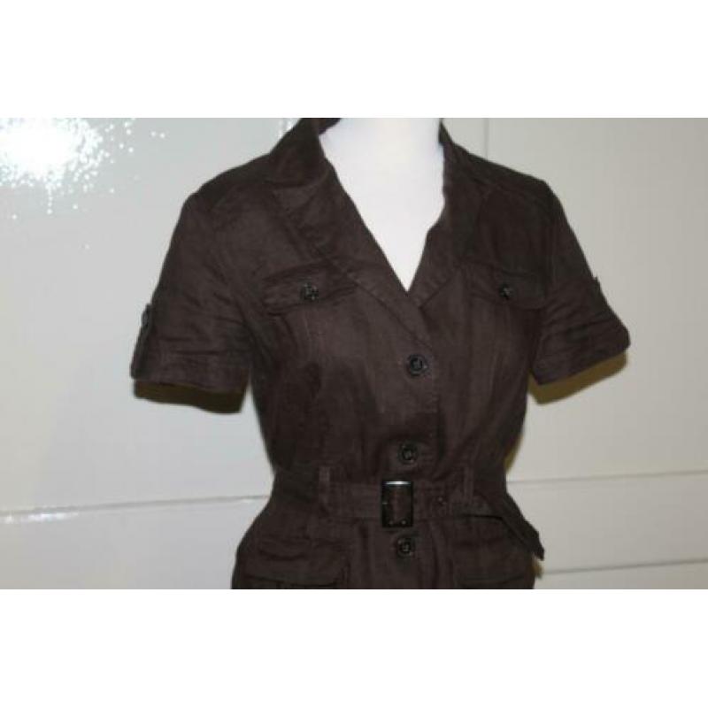 vlot linnen blouse mt 42 KOOPJE