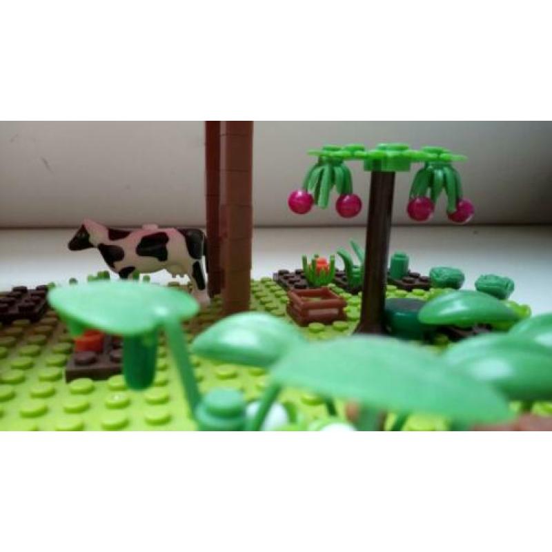 "Lego" boerderij. Spaaractie van de Deka.