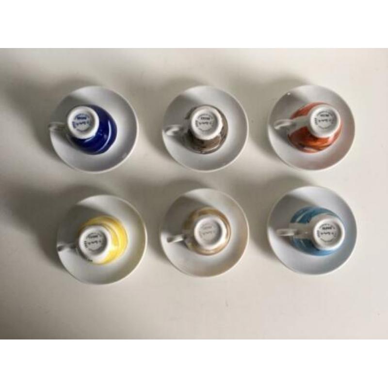 illy art collection Italy 6 espressocups Peter Roesch 1999