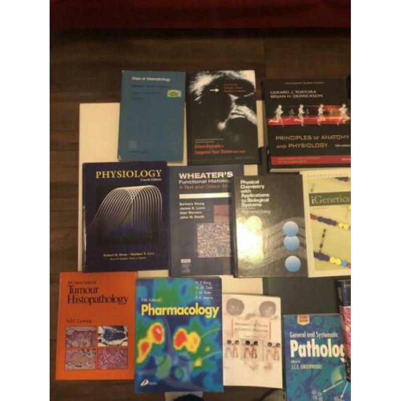 verzameling geneeskunde boeken