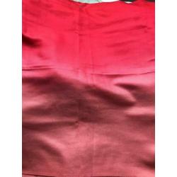 Cashmere / zijde sjaal rood roze nieuw
