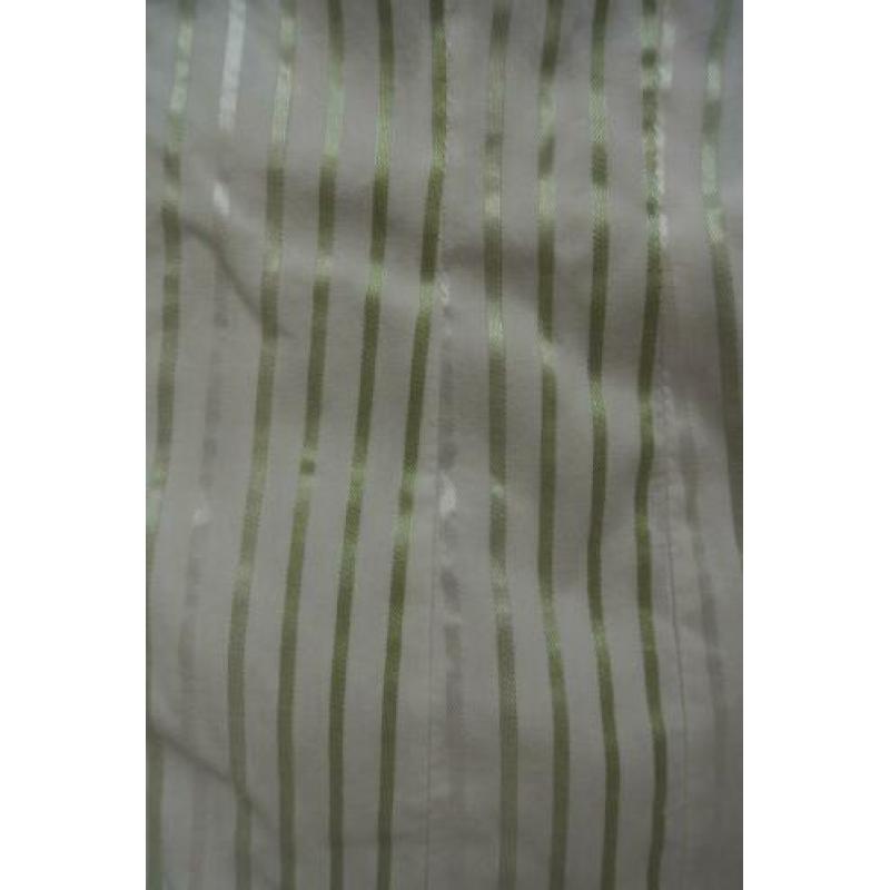 yessica blouse 44 groen zilver wit korte mouw zga nieuw