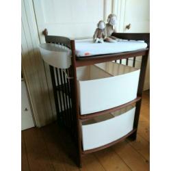 Prachtige Stokke Commode Care met opbergbakken