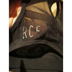 Nieuwe sport top H&M maat XS zwart €6,5