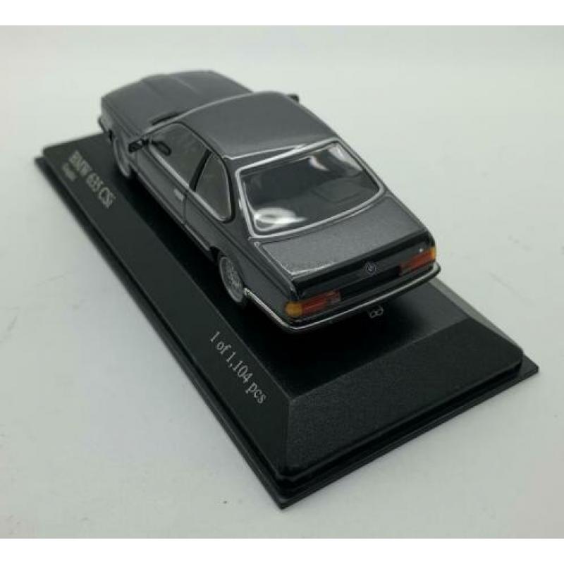 BMW 635 CSI (E24) Grijs Metallic Minichamps 1:43